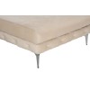 Corner Sofa Como Eco Left - Beige Beige