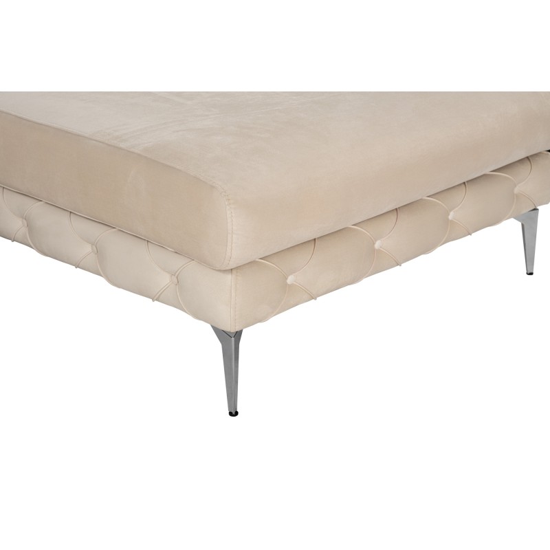 Corner Sofa Como Eco Left - Beige Beige
