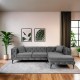Corner Sofa Como Eco Right - Anthracite, Black Anthracite
Black Corner Sofa Como Eco Right - Anthracite, Black Anthracite
Black