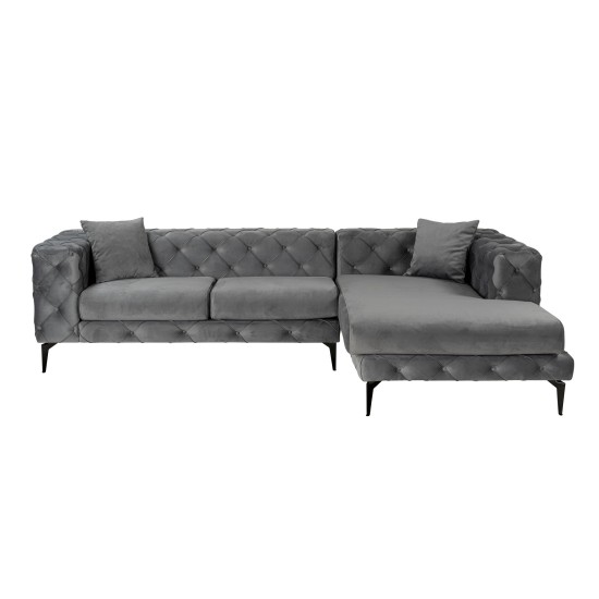 Corner Sofa Como Eco Right - Anthracite, Black Anthracite
Black Corner Sofa Como Eco Right - Anthracite, Black Anthracite
Black