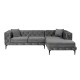 Corner Sofa Como Eco Right - Anthracite, Black Anthracite
Black Corner Sofa Como Eco Right - Anthracite, Black Anthracite
Black