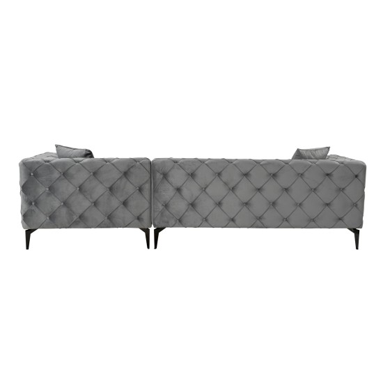 Corner Sofa Como Eco Right - Anthracite, Black Anthracite
Black Corner Sofa Como Eco Right - Anthracite, Black Anthracite
Black