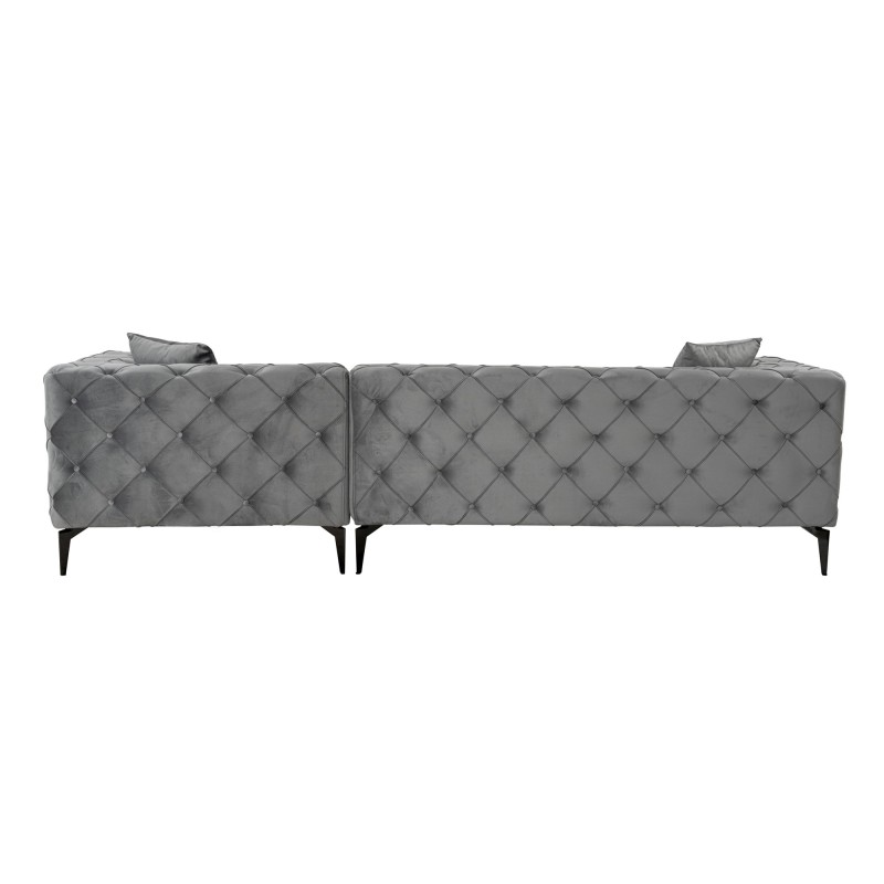 Corner Sofa Como Eco Right - Anthracite, Black Anthracite
Black