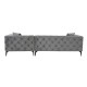 Corner Sofa Como Eco Right - Anthracite, Black Anthracite
Black Corner Sofa Como Eco Right - Anthracite, Black Anthracite
Black