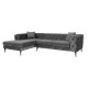 Corner Sofa Como Eco Left - Anthracite, Black Anthracite
Black Corner Sofa Como Eco Left - Anthracite, Black Anthracite
Black