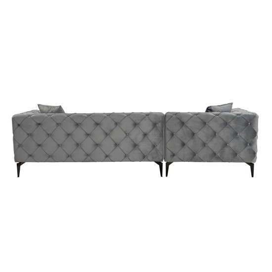 Corner Sofa Como Eco Left - Anthracite, Black Anthracite
Black Corner Sofa Como Eco Left - Anthracite, Black Anthracite
Black