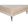 Corner Sofa Como Eco Right - Beige, Black Beige
Black