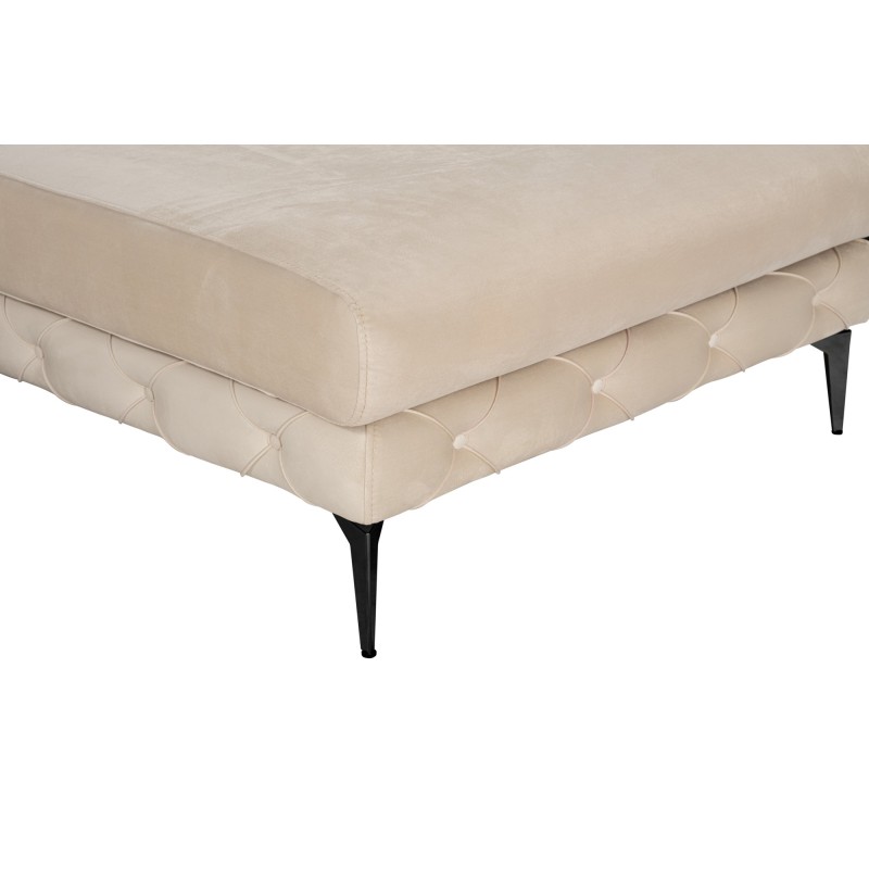 Corner Sofa Como Eco Right - Beige, Black Beige
Black
