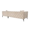 Corner Sofa Como Eco Right - Beige, Black Beige
Black