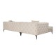 Corner Sofa Como Eco Left - Beige, Black Beige
Black Corner Sofa Como Eco Left - Beige, Black Beige
Black