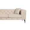 Corner Sofa Como Eco Left - Beige, Black Beige
Black