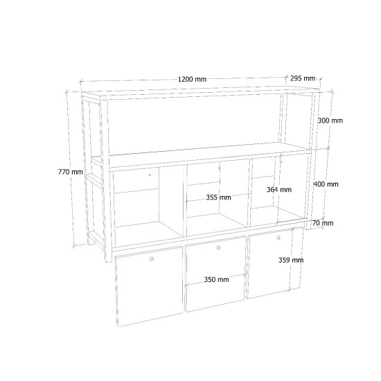 Console Nero v2 - Atlantic Pine, Black Atlantic Pine
Black Console Nero v2 - Atlantic Pine, Black Atlantic Pine
Black