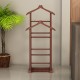 Valet Stand Beta Double - Walnut Walnut Valet Stand Beta Double - Walnut Walnut