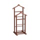 Valet Stand Beta Double - Walnut Walnut Valet Stand Beta Double - Walnut Walnut