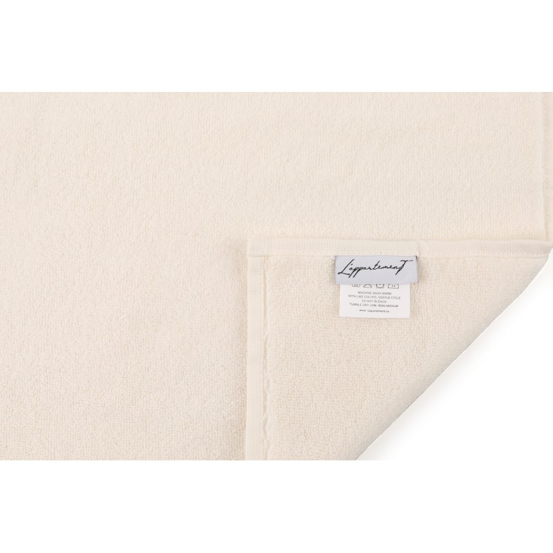 Lessentiel Wash Towel Chicago Wash - Cream Cream