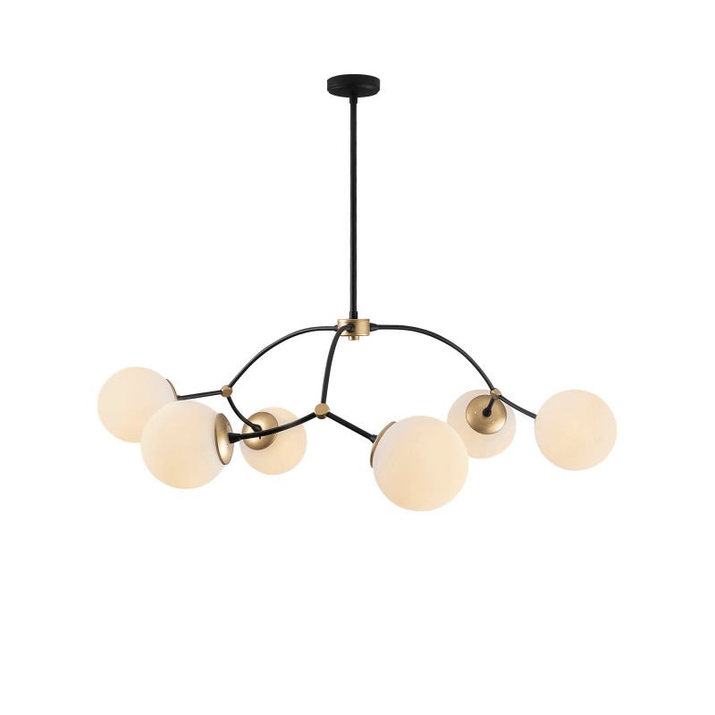 Opviq Chandelier Kromozom - 1021 White
Black