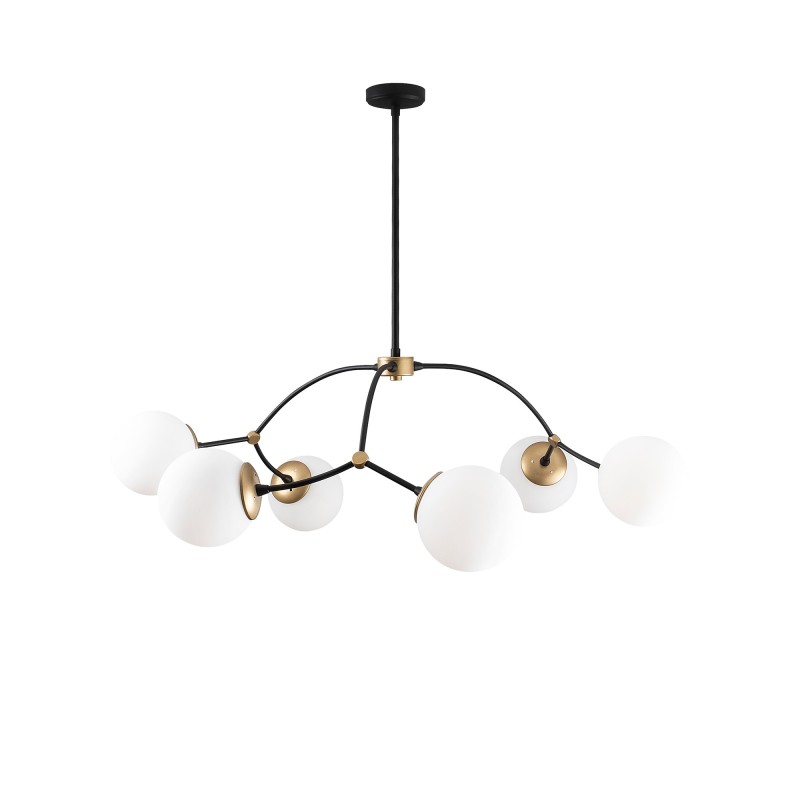 Opviq Chandelier Kromozom - 1021 White
Black