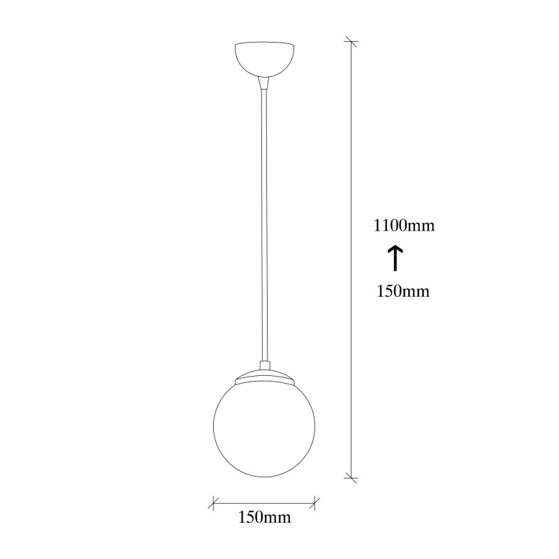 Opviq Chandelier Efe - 2155 Black
Fume