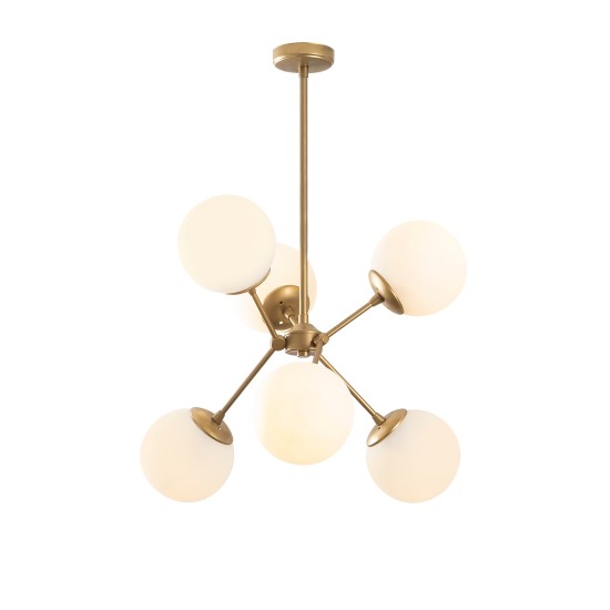 Chandelier Gondol - 1121 Gold
White Opviq Chandelier Gondol - 1121 Gold
White