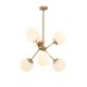Chandelier Gondol - 1121 Gold
White Opviq Chandelier Gondol - 1121 Gold
White