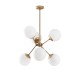 Chandelier Gondol - 1121 Gold
White Opviq Chandelier Gondol - 1121 Gold
White