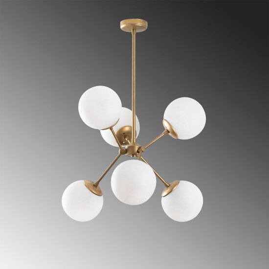 Chandelier Gondol - 1121 Gold
White Opviq Chandelier Gondol - 1121 Gold
White