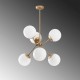 Chandelier Gondol - 1121 Gold
White Opviq Chandelier Gondol - 1121 Gold
White