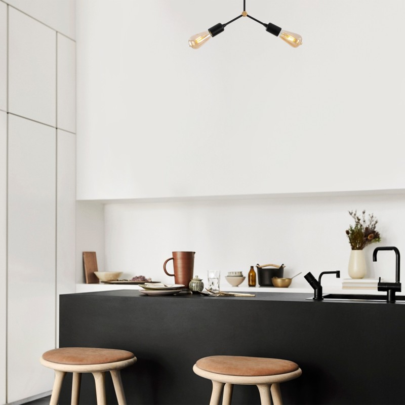 Opviq Chandelier Sparrow - 1252 Black