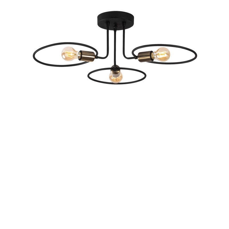 Opviq Chandelier Circle - 1341 Black