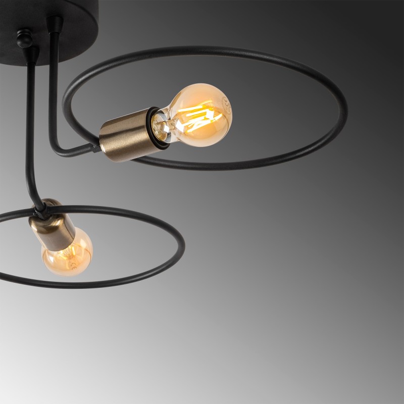 Opviq Chandelier Circle - 1341 Black