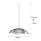 Chandelier Farac - 6380 Black Opviq Chandelier Farac - 6380 Black