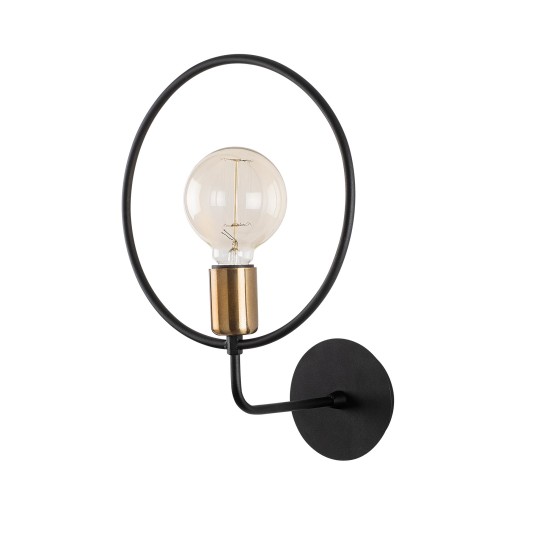 Wall Lamp Circle - 3260 Black Opviq Wall Lamp Circle - 3260 Black