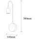 Wall Lamp Baston - 3280 Black Opviq Wall Lamp Baston - 3280 Black