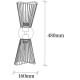 Wall Lamp Zeyno - 3296 Vintage Opviq Wall Lamp Zeyno - 3296 Vintage