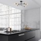 Chandelier Fleur - 1501 Black Opviq Chandelier Fleur - 1501 Black