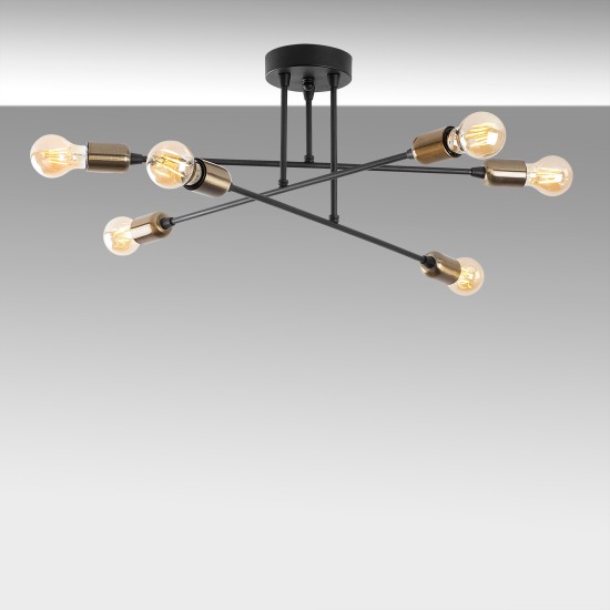 Chandelier Fleur - 1501 Black Opviq Chandelier Fleur - 1501 Black