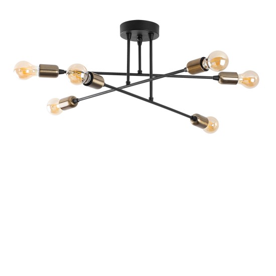 Chandelier Fleur - 1501 Black Opviq Chandelier Fleur - 1501 Black