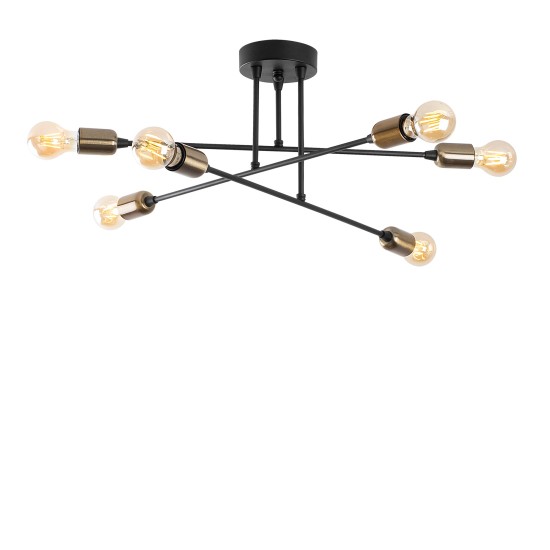 Chandelier Fleur - 1501 Black Opviq Chandelier Fleur - 1501 Black