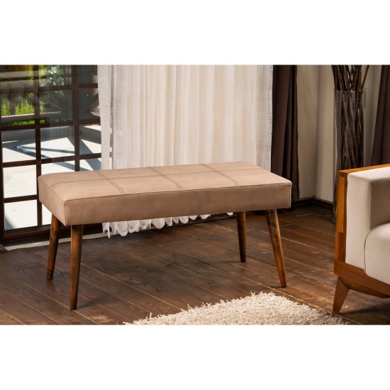 Atelier del Sofa Pouffe Pole - Beige Mink