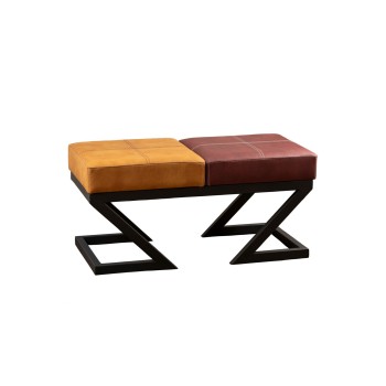 Pouffe Brda - Mustard, Claret Red Mustard
Claret Red