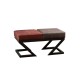 Atelier del Sofa Pouffe Brda - Anthracite, Claret Red Anthracite
Claret Red