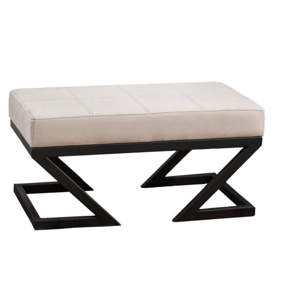 Pouffe Abay - Beige Beige Atelier del Sofa Pouffe Abay - Beige Beige