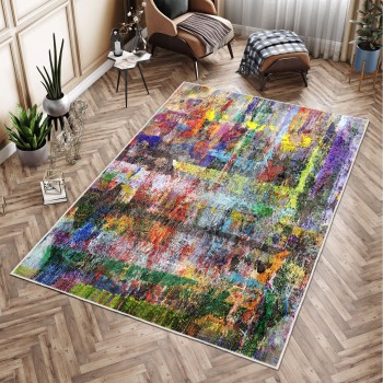 Hall Carpet (80 x 200) Exfab287 Multicolor
