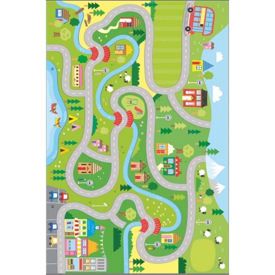 Conceptum Hypnose Carpet (120 x 180) ELS509 Multicolor