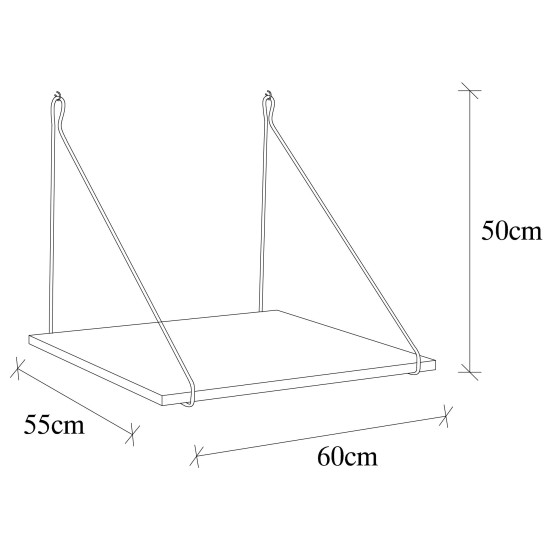 Wall Shelf Cm-002 Black
Wooden Wall Shelf Cm-002 Black
Wooden