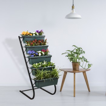 Decorative Garden Pot Rs-001 Dark Green
Black