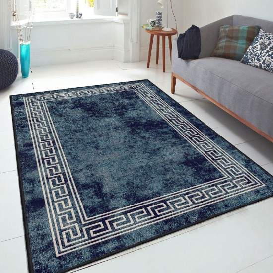 Conceptum Hypnose Carpet (120 x 180) Els2150 - Dark Blue Multicolor
