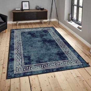Carpet (120 x 180) Els2150 - Dark Blue Multicolor