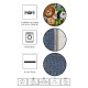 Conceptum Hypnose Rug (100 x 100) Woopamuk480 Multicolor
