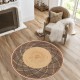 Rug (150 x 150) Woopamuk481 Cream Conceptum Hypnose Rug (150 x 150) Woopamuk481 Cream